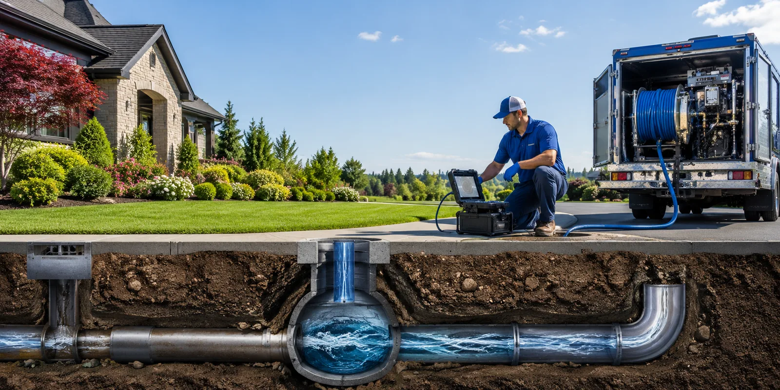 Drainage restoration information for West Henrietta, NY